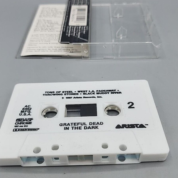 In The Dark by The Grateful Dead Cassette, 1987 Classic Music Tape - Picture 6 of 7